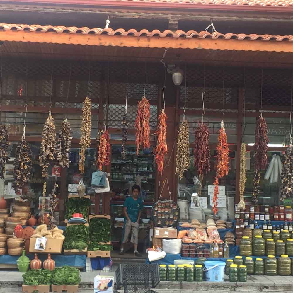 Pickled & Dried Goods Shop In Buldan (Hammam Towel Country)
